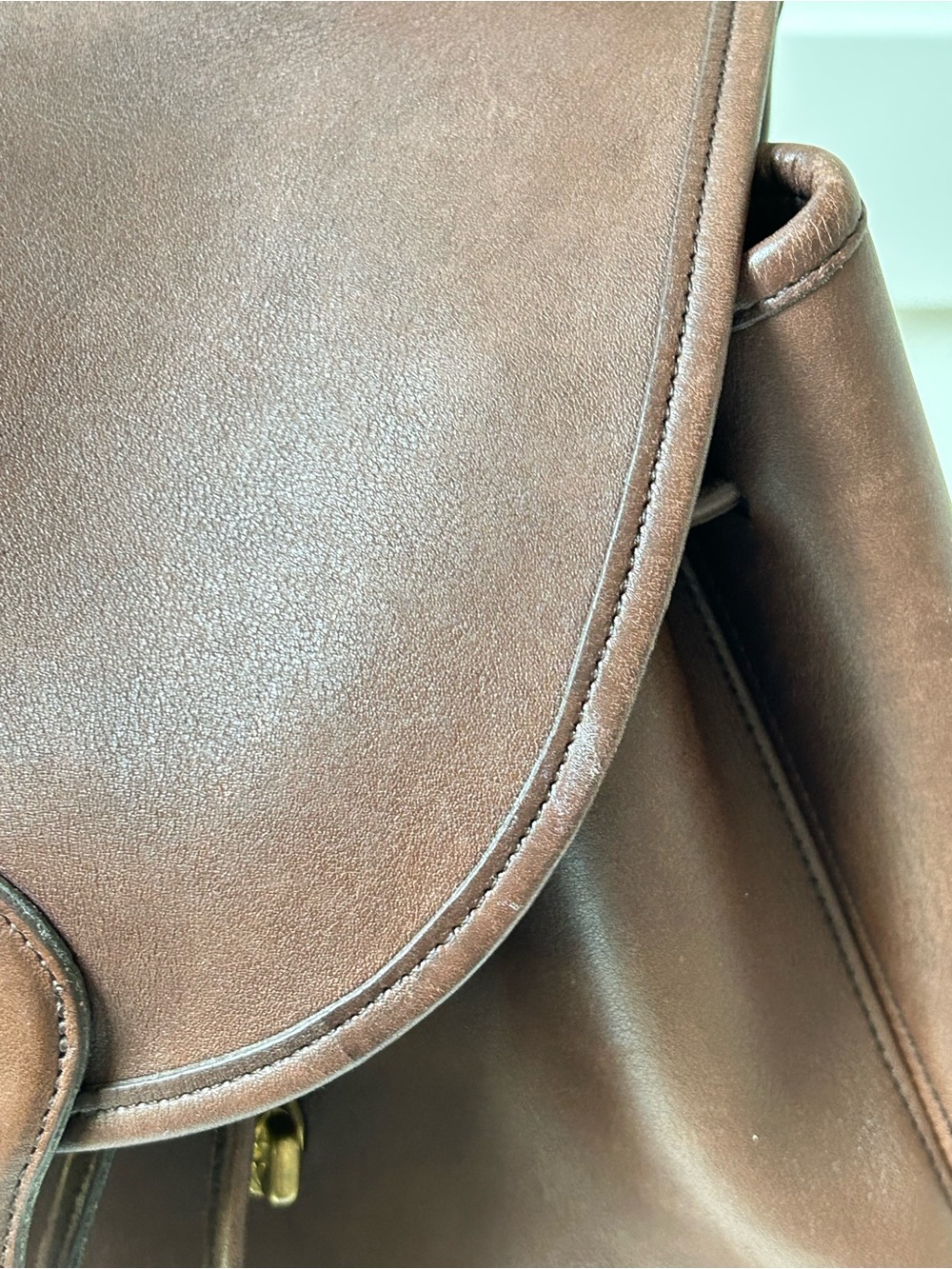 Vintage Coach Leather Backpack #9943 - Picture 14 of 15